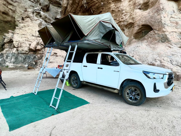 Crossroads Car Hire Toyota Hilux Camping